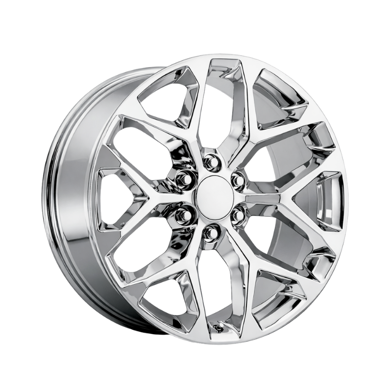Snowflake Chrome 24x10 Replica Wheel