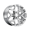 Snowflake Chrome 24x10 Replica Wheel