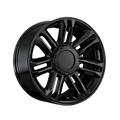 Luxury SUV Gloss Black 24x10 Replica Wheel