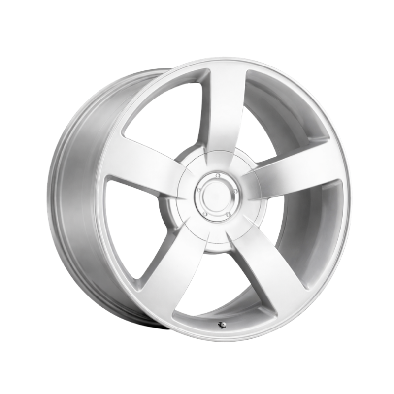 Muscle Style Silver 22x10 Replica Wheel