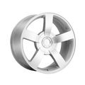 Muscle Style Silver 22x10 Replica Wheel