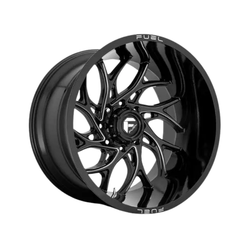 Fuel Runner Gloss Black Milled 22x12