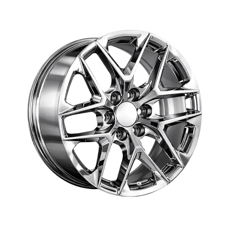 Snowflake Chrome 22x9 Replica Wheel